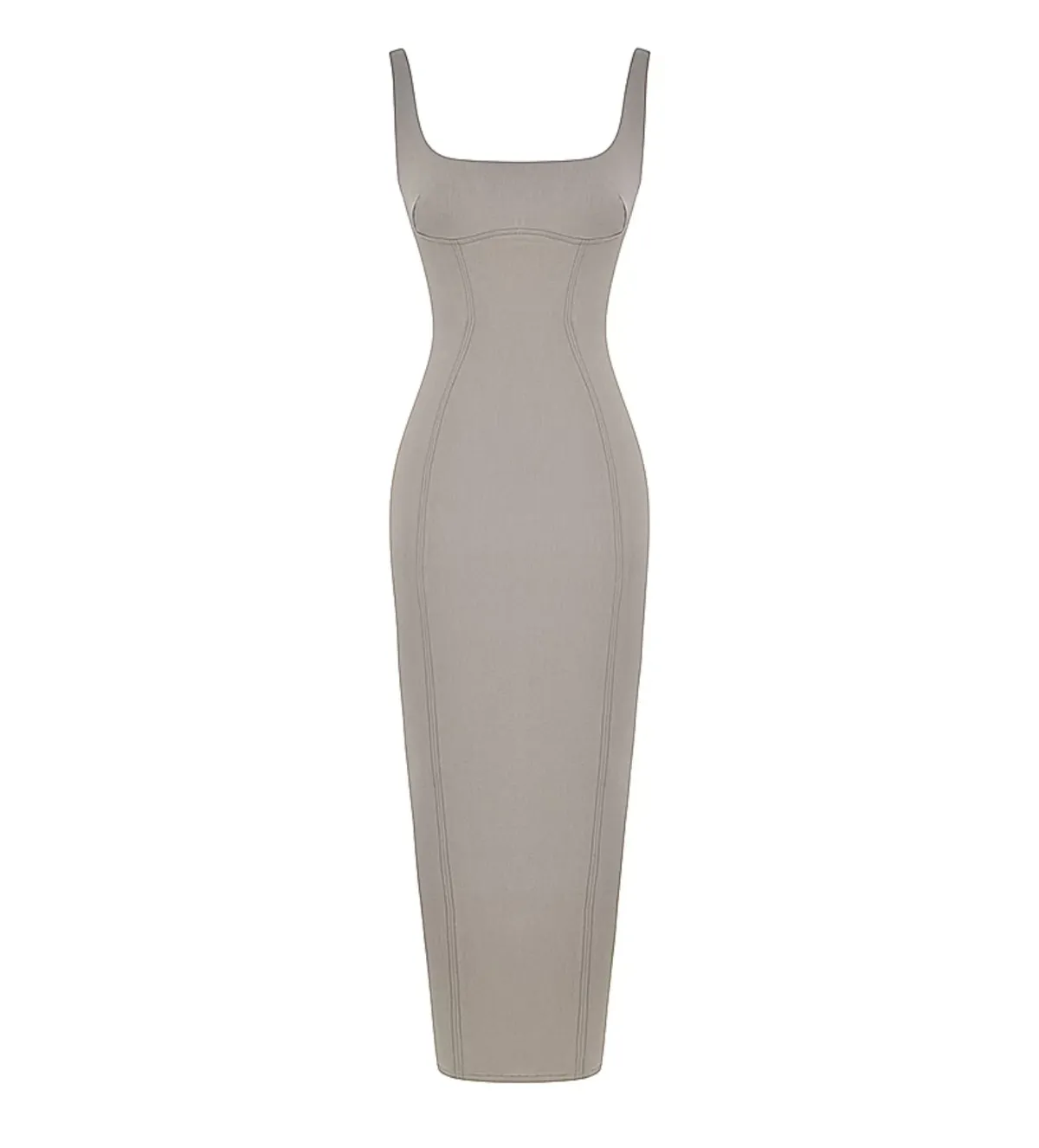 House of CB Rea Body Con Dress in Smoke Size 10 - Image 4