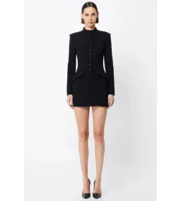 Mossman Network Mini Dress Black Size AU 6 for rent on The Volte - image 1