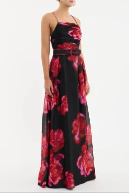Rebecca Vallance Rosina Gown Floral Size AU 12 for rent on The Volte - image 2