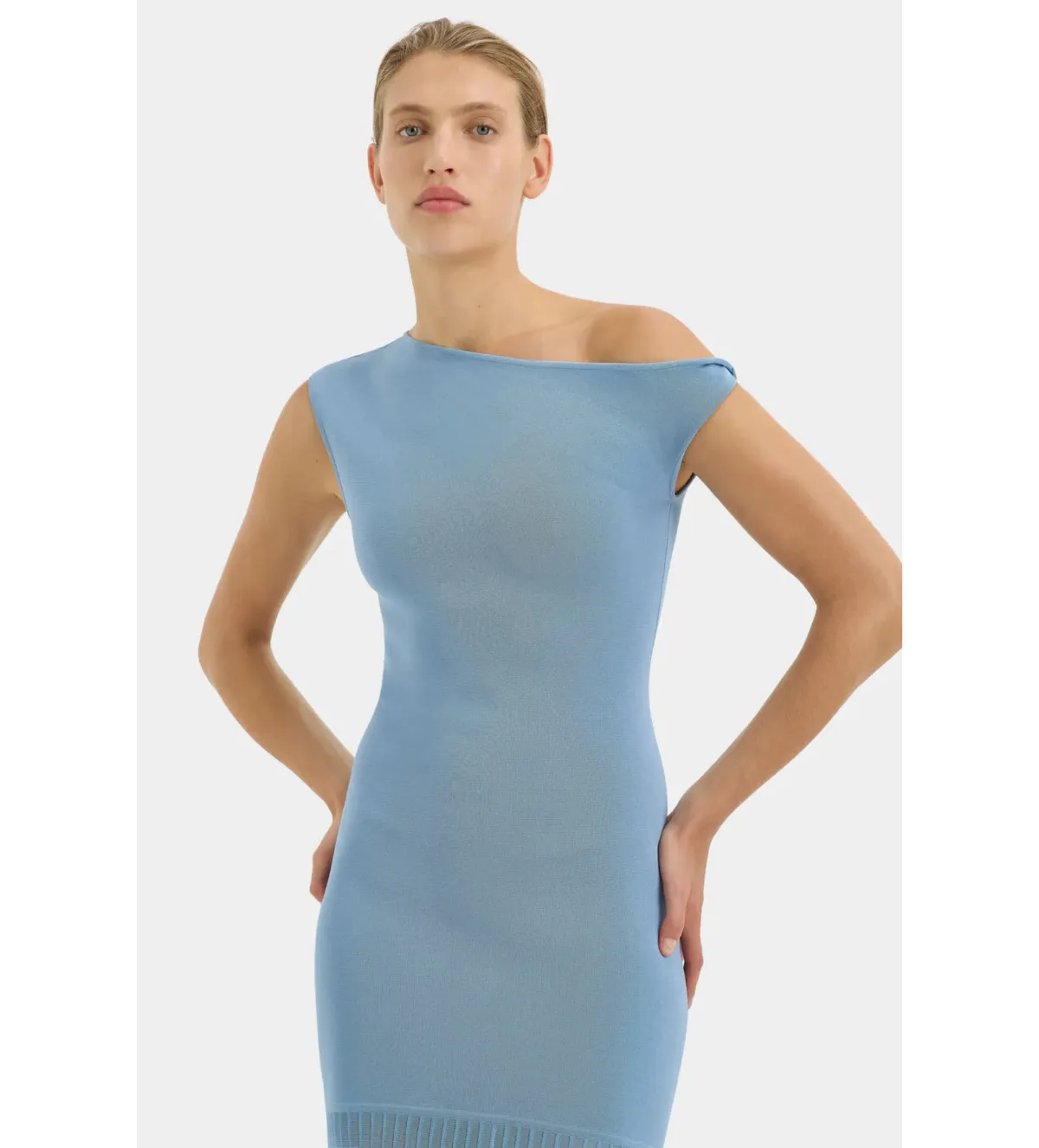 Sir Indigo Twist Dress in Blue Size 1 / AU 8 - Image 4