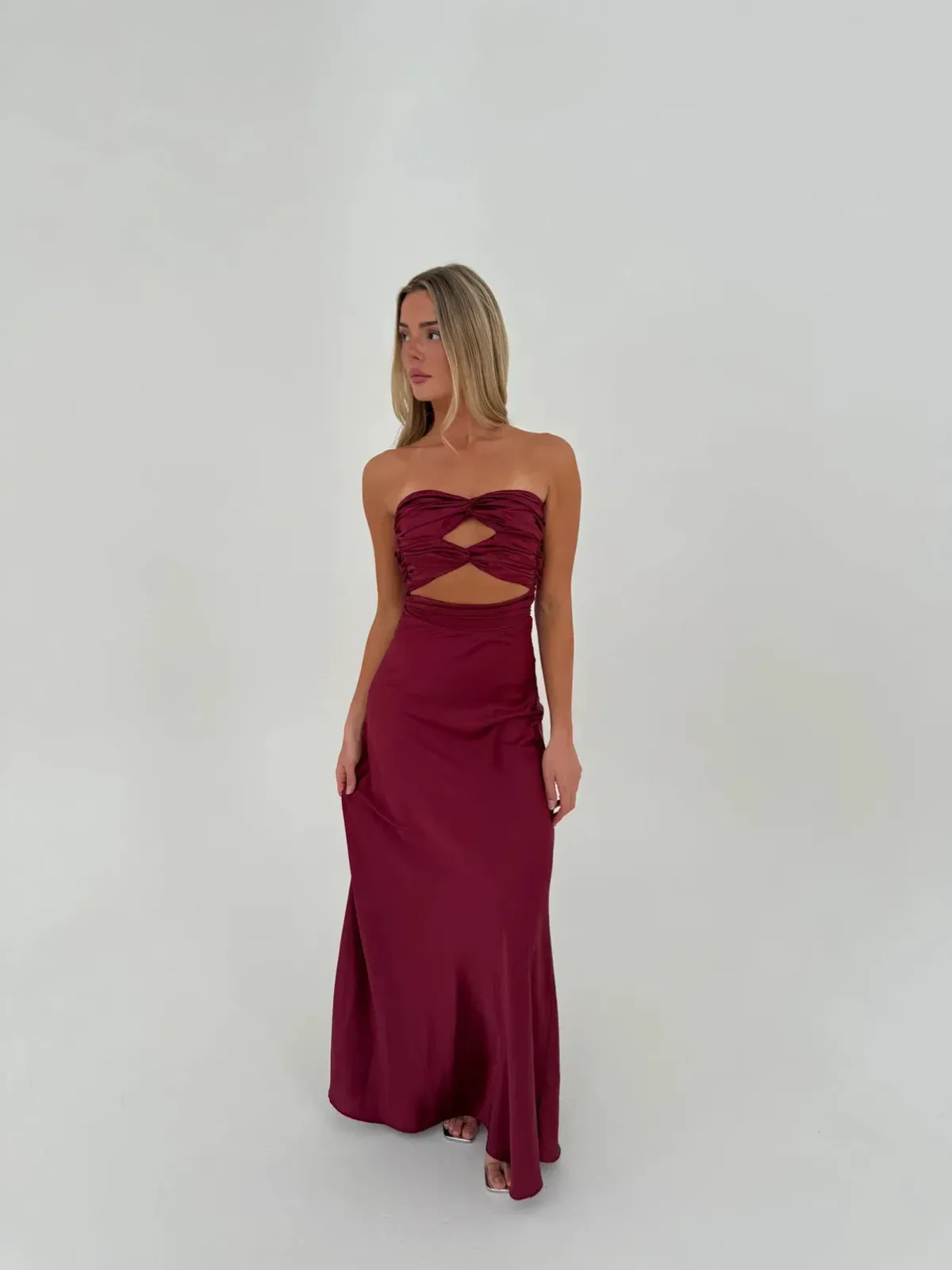 HNTR The Label Berry Inka Maxi Gown Size S / Size AU 8 - Image 2