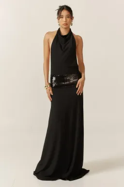 Ance Gria Adele Gown Black Size 10 for rent on The Volte - image 1