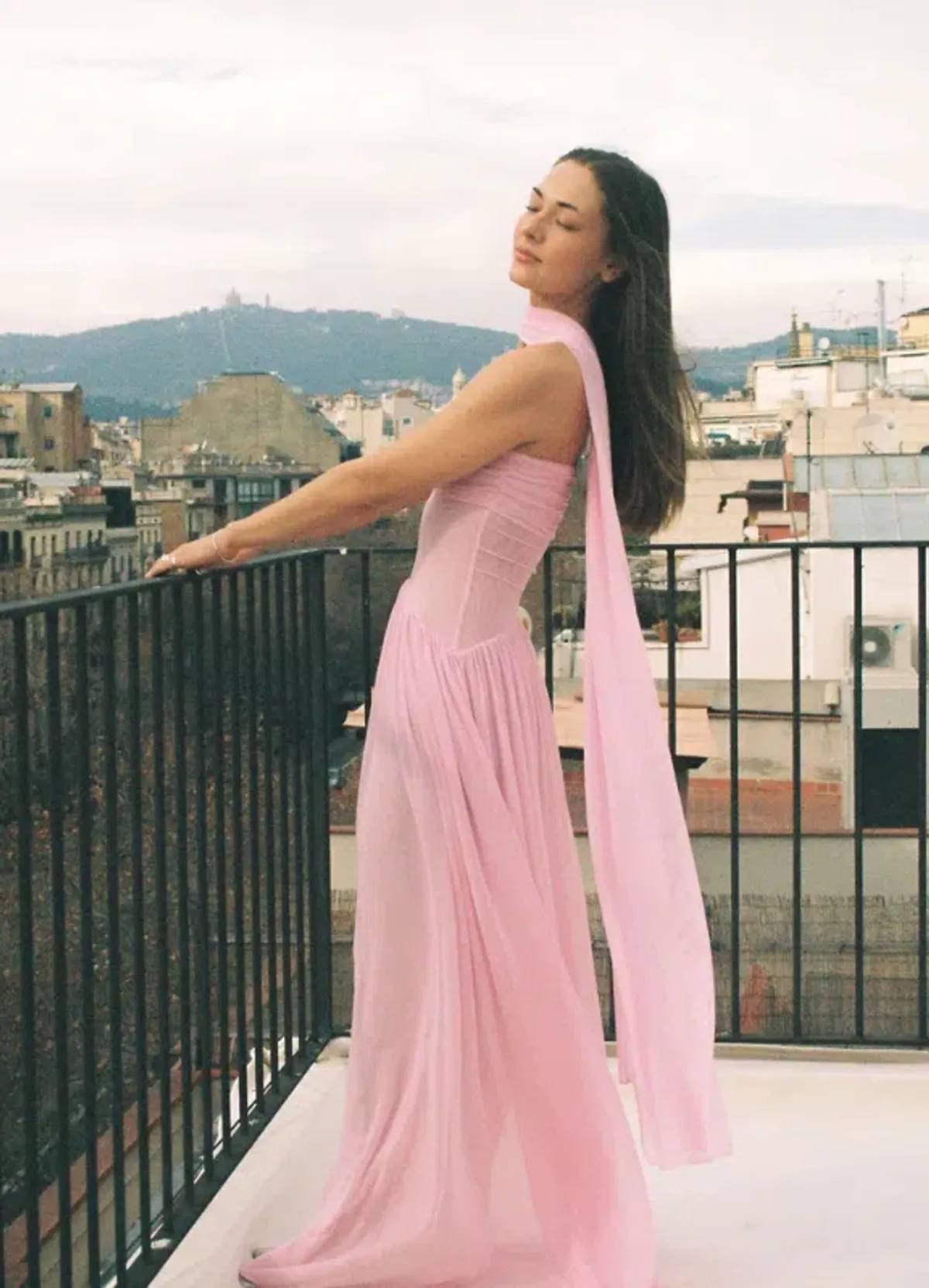 Raphaella Santana Ophelia Dress in Pink Size XS / AU 6 - Image 4