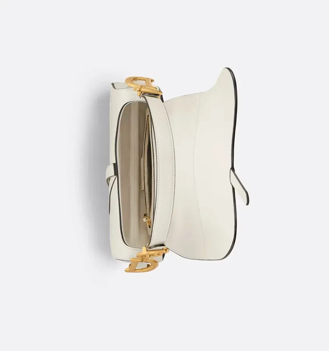 Dior Saddle Bag White for rent on The Volte - main image