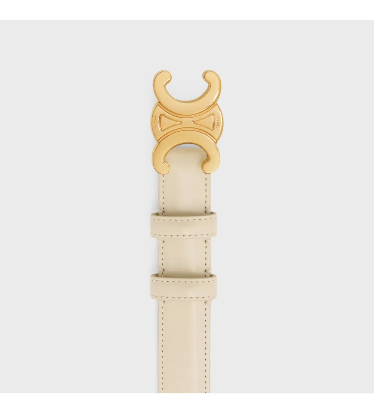 Celine Triomphe Belt in Pampa 2.5 CM in Size 80 - Image 3