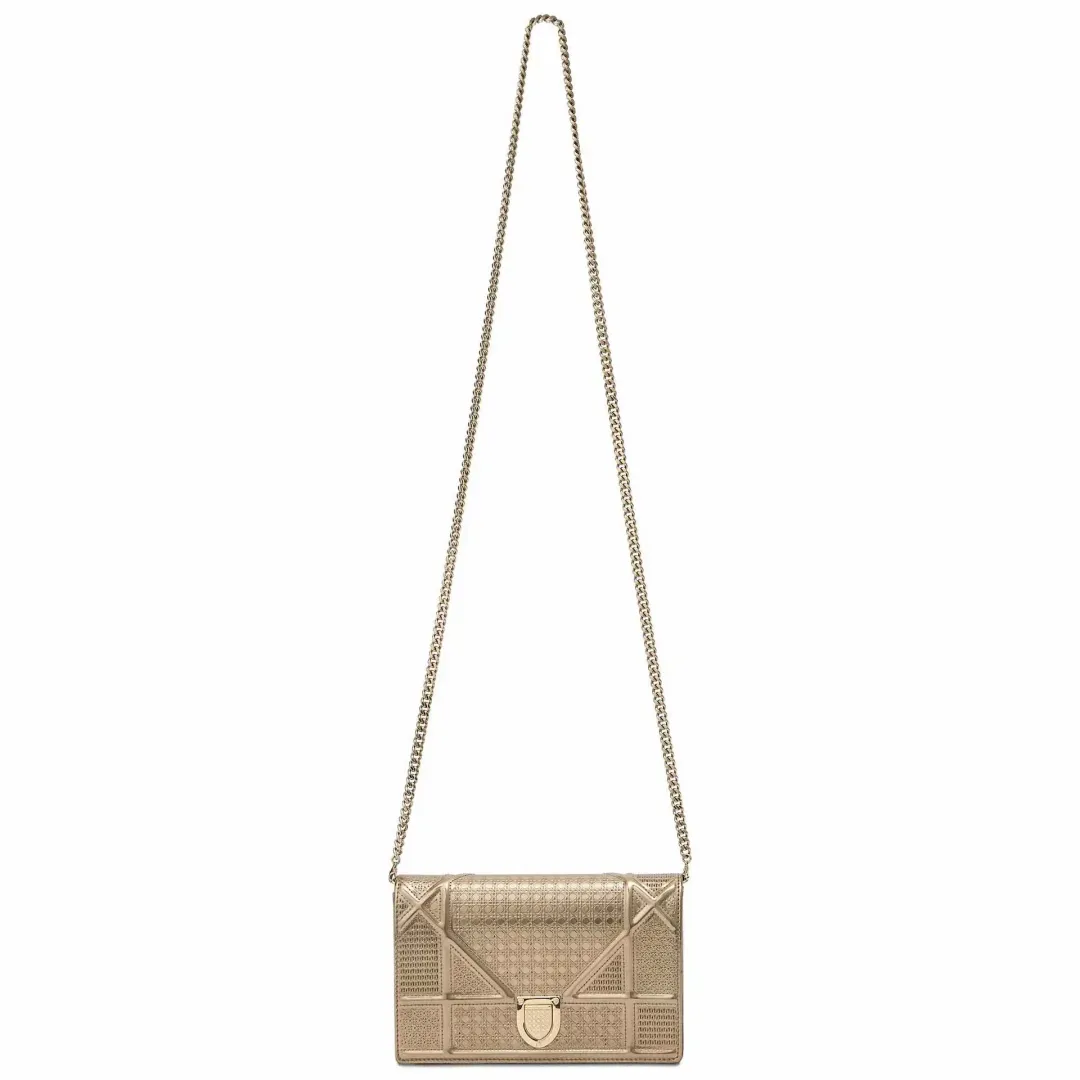Dior Diorama Gold Bag for rent on The Volte - main image