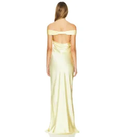 Natalie Rolt Bridget Gown Lemon Size 1/AU 8 for rent on The Volte - image 3