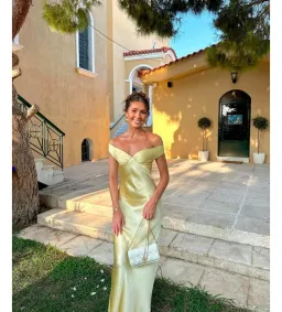 Natalie Rolt Bridget Gown Lemon Size 1/AU 8 for rent on The Volte - image 4