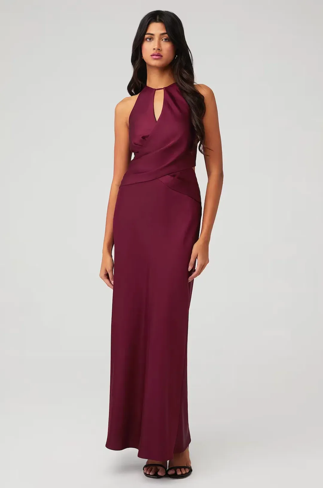 Significant Other Alix in Sangria Maxi Dress Size 10 for rent on The Volte - main image