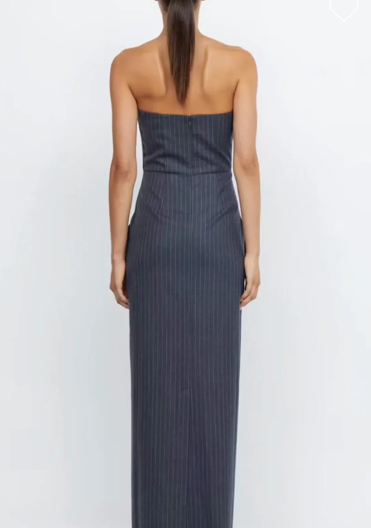 Bec & Bridge Pine Strapless Maxi Dress Size 8 - Image 3