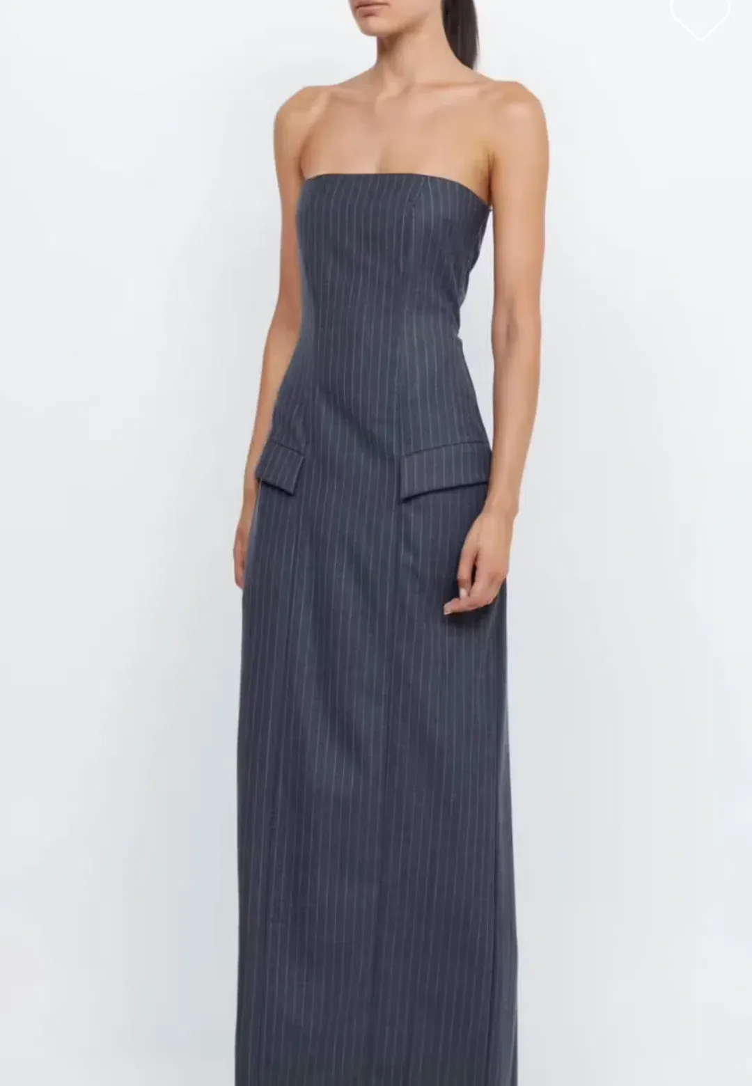 Bec & Bridge Pine Strapless Maxi Dress Size 8 for rent on The Volte - main image