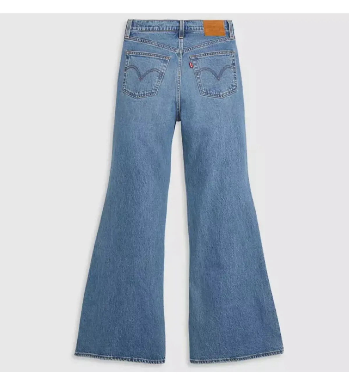 Levi's Ribcage Bell Jeans Next Saturday No Crease Blue Size AU 6 - Image 7