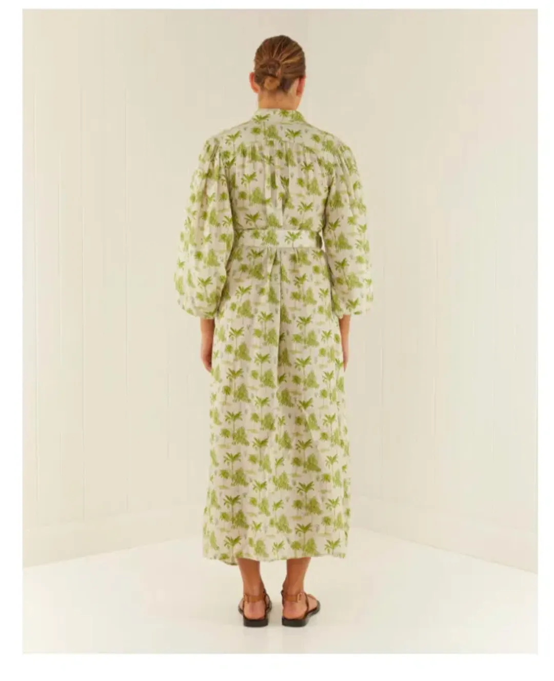 Palm Noosa Noddy Dress in Palm Print Size 10 for rent on The Volte - main image