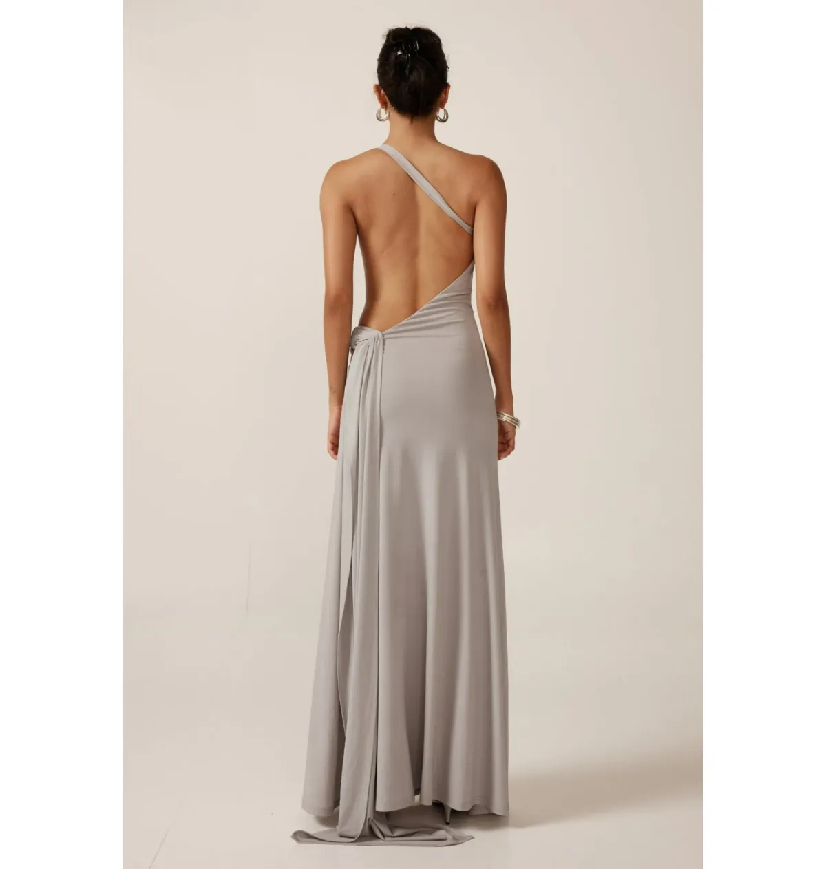 Ance Gria Gaia Gown Silver Blue Size XS / AU 6 - Image 4