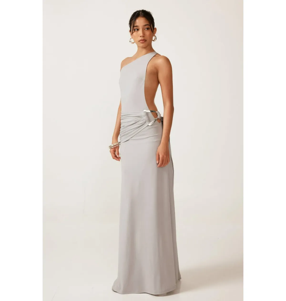 Ance Gria Gaia Gown Silver Blue Size XS / AU 6 - Image 2