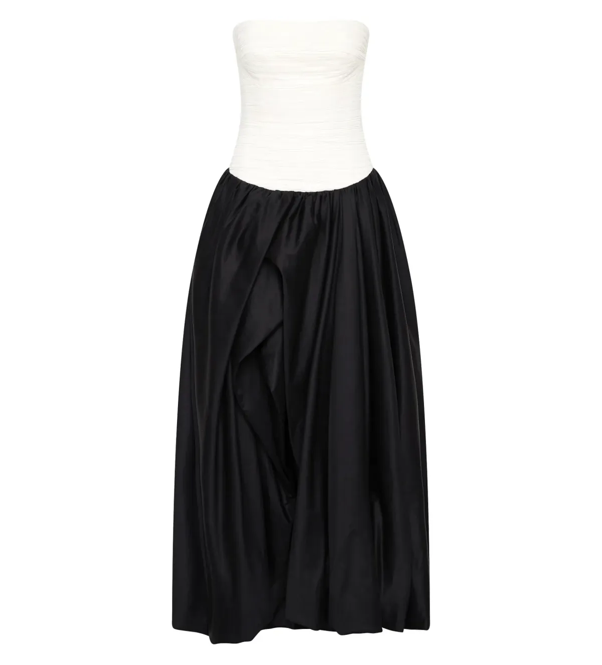 Aje Ivory Violette Bubble Hem Maxi in Black/white Size AU 6 - Image 5