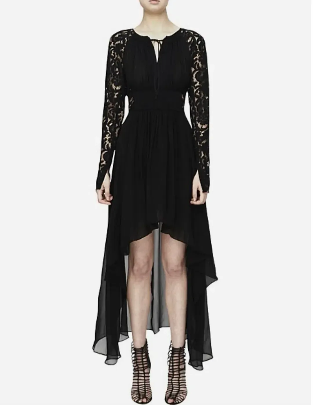 KITX Black Magic Lace Dress size 6 for rent on The Volte - main image