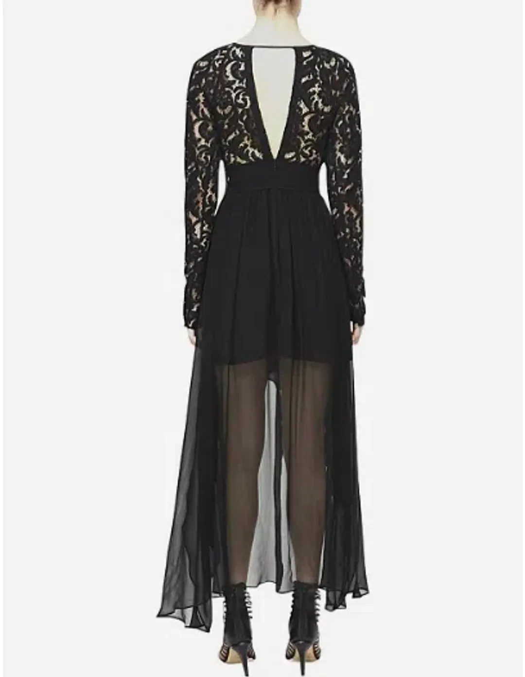 KITX Black Magic Lace Dress size 6 for rent on The Volte - main image