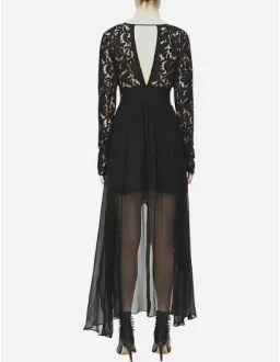 KITX Black Magic Lace Dress size 6 for rent on The Volte - image 3