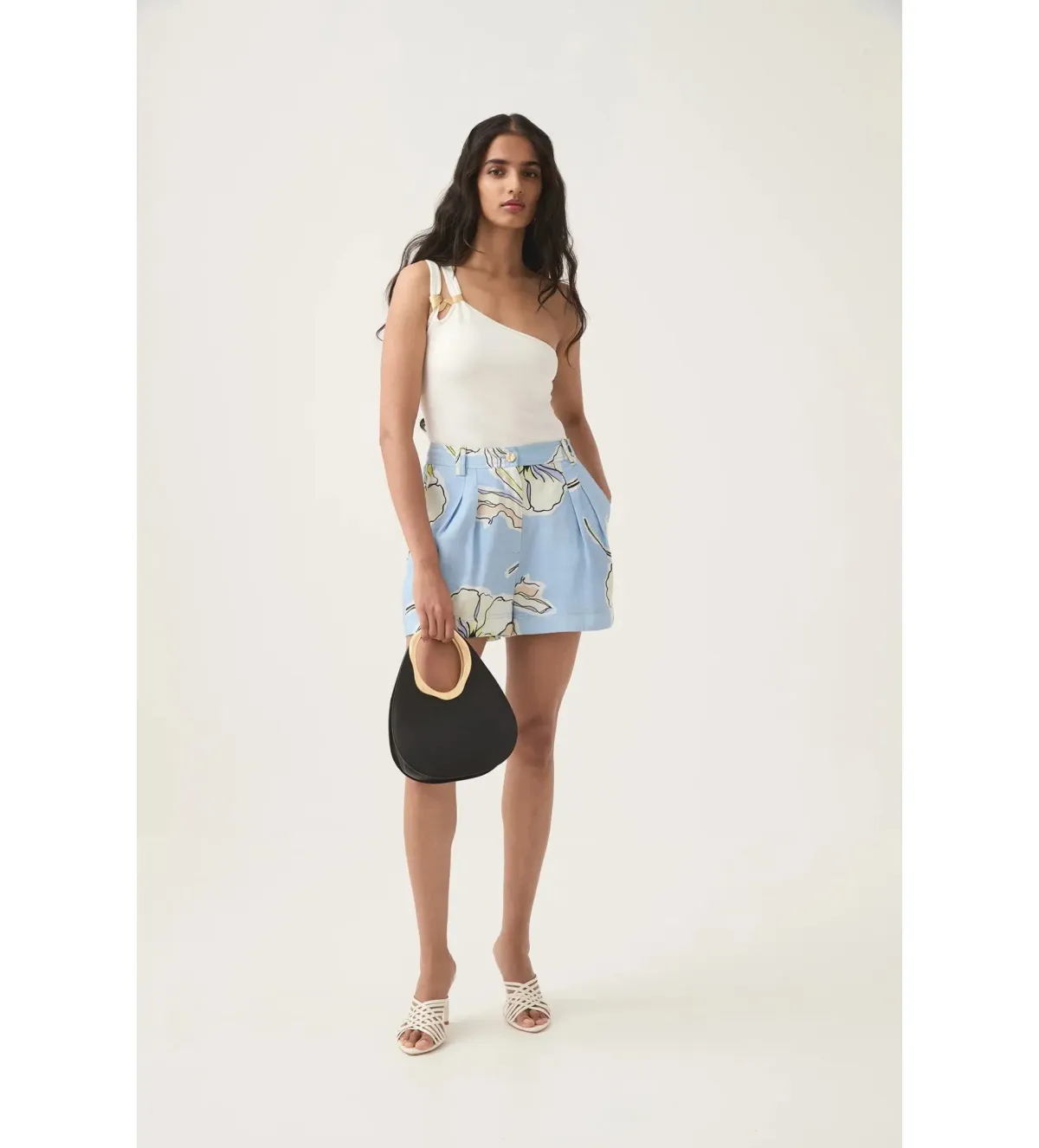 Aje Vibrancy Knit Sleeveless Top Ivory Size M/AU 10 - Image 5