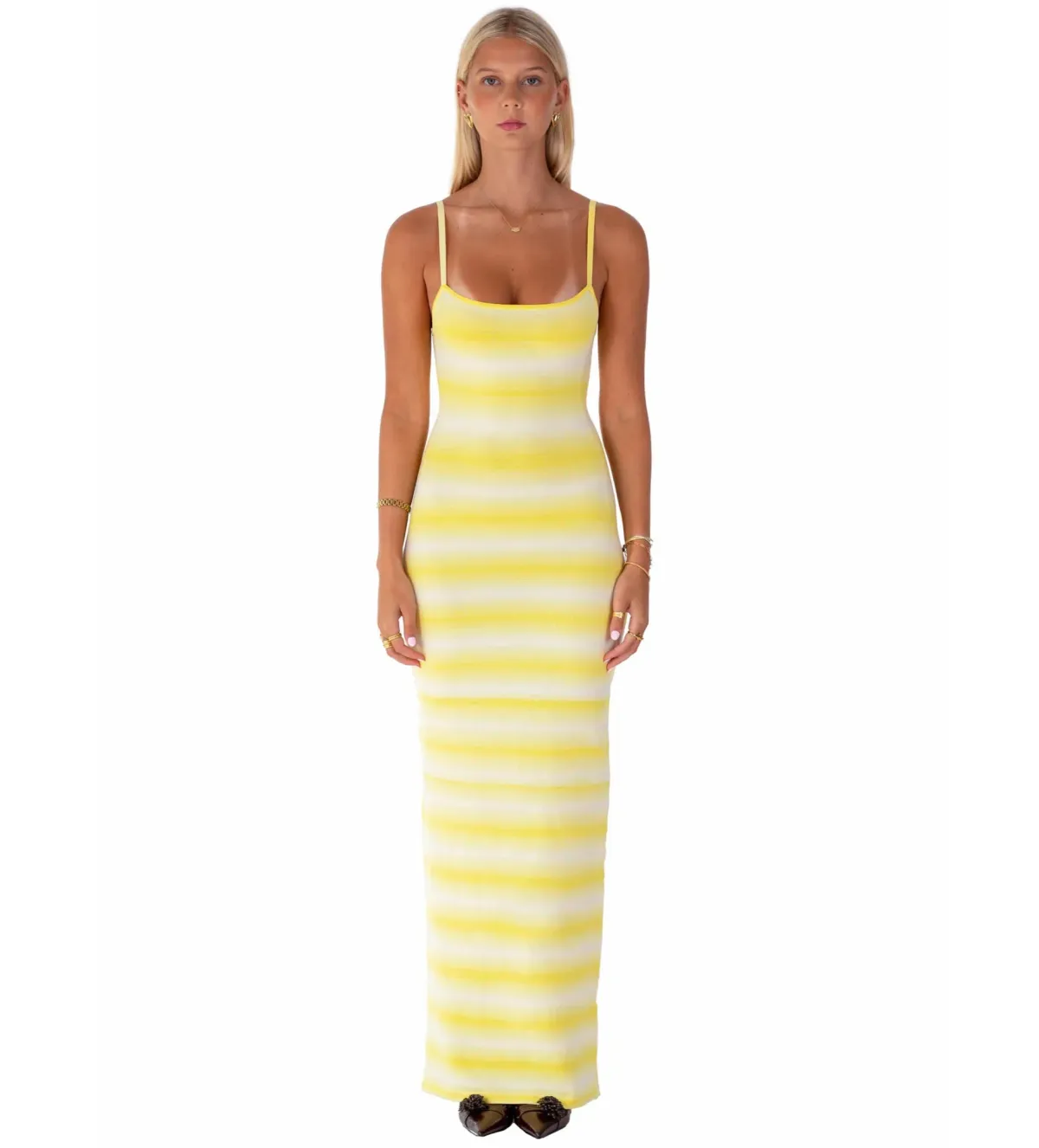 I am Delilah Elsa Maxi Dress Lemon Size S / AU 8 - Image 1
