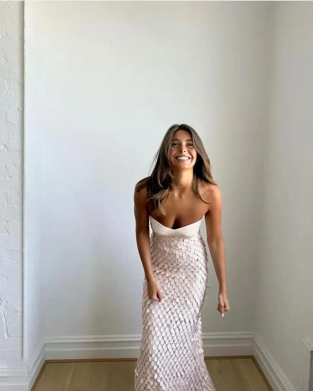 Manning Cartell Supreme Extreme Balconette Gown Rosewater Size M/AU 10 for rent on The Volte - main image