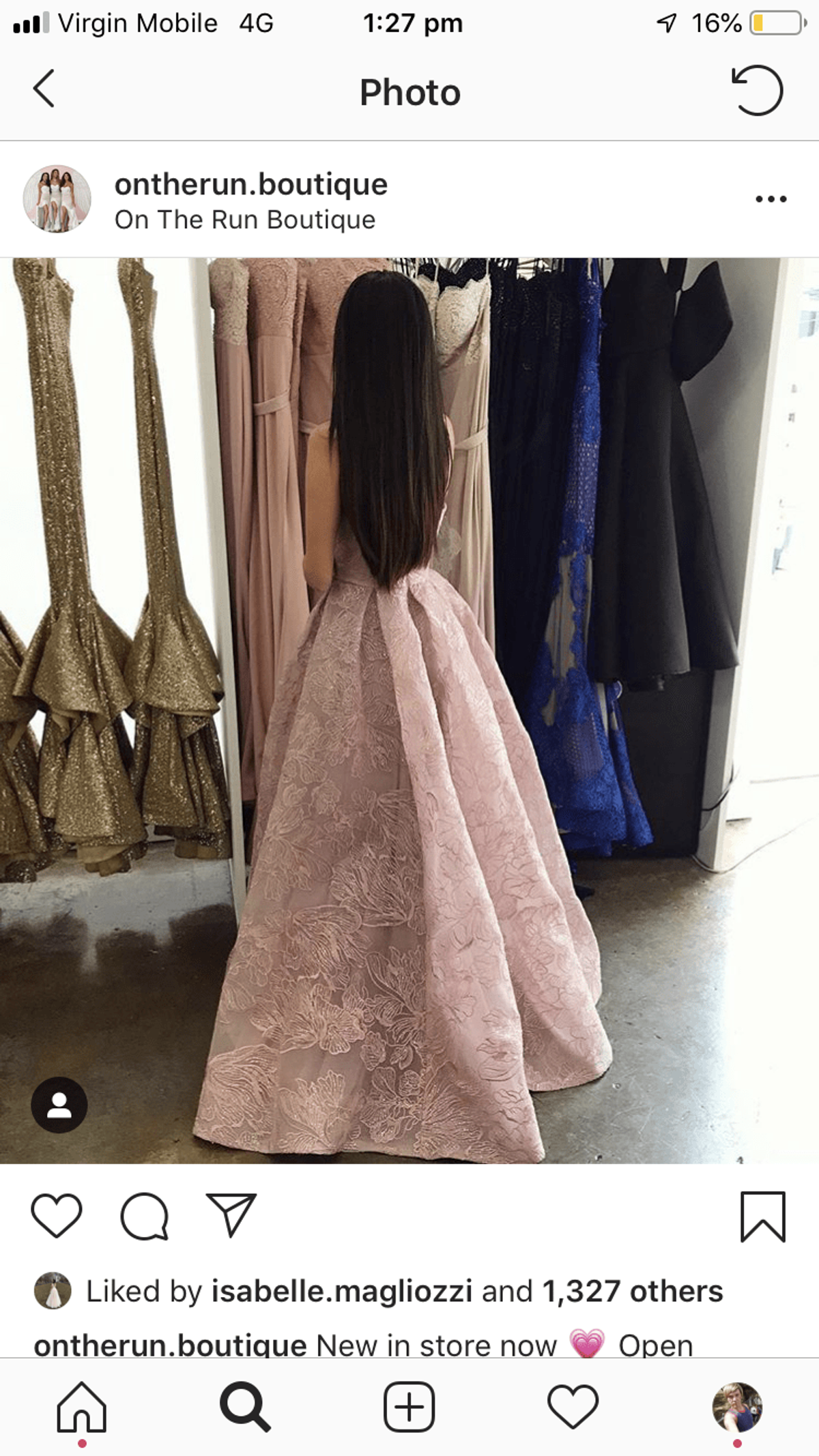 Portia and scarlette gown Size 6 - Image 4