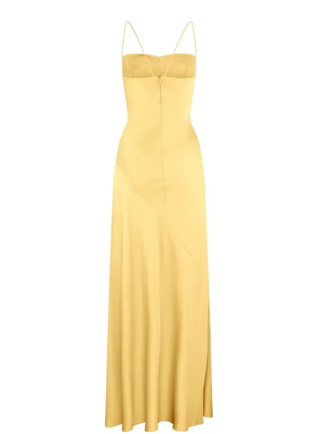 HNTR the Label Gaia Gown in Gold Sun Size XS/AU 6 for rent on The Volte - main image