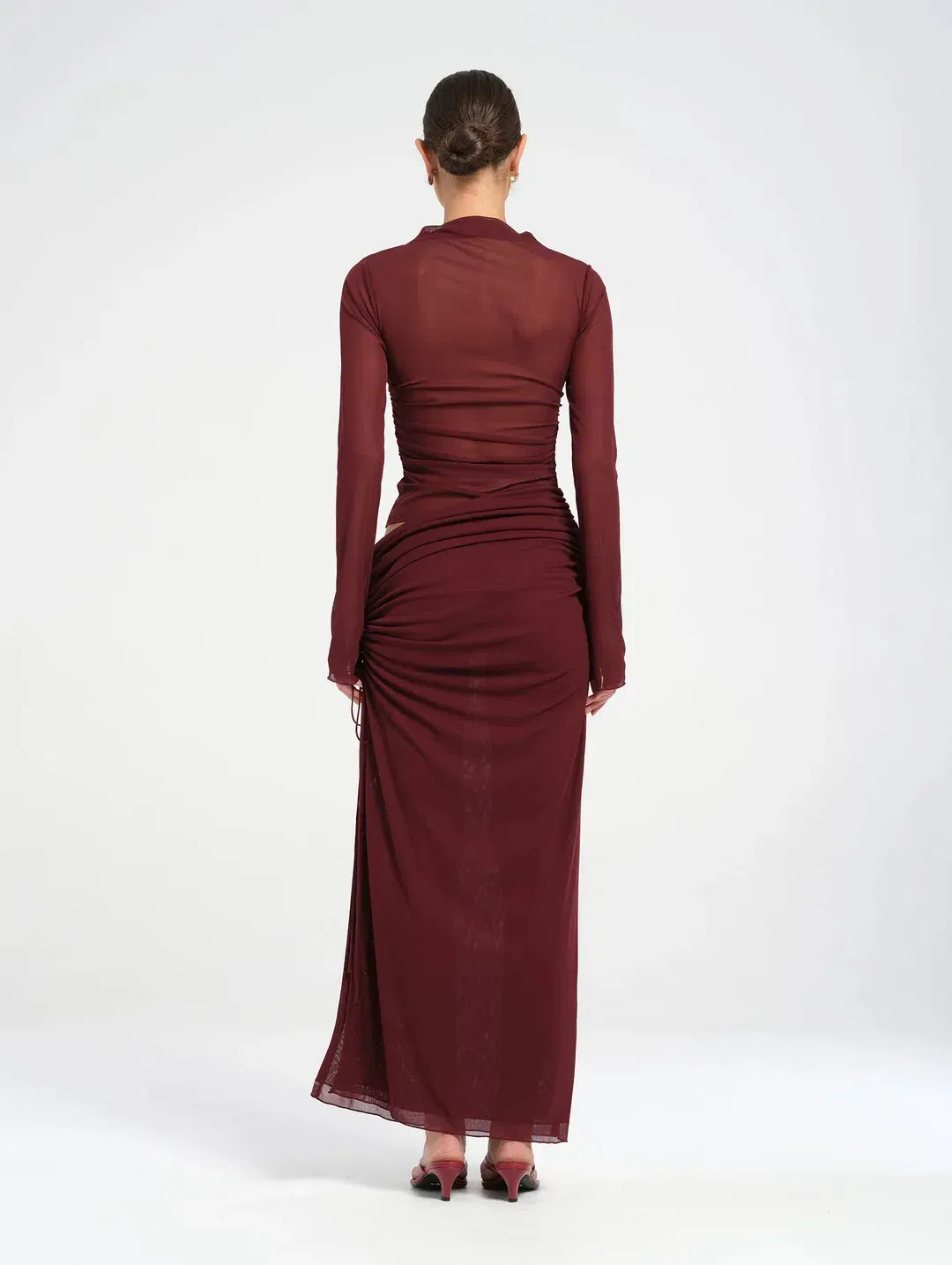 Benni Mable Maxi Dress Plum Size 8 for rent on The Volte - main image