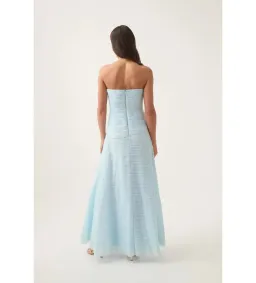 Aje Soundscape Maxi Dress Sea Breeze Size AU 8 for rent on The Volte - image 3