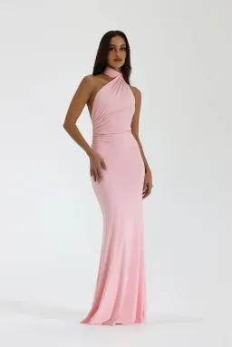 Natalie Rolt Blossom Pink Fabienne Gown Size AU 6 for rent on The Volte - image 3