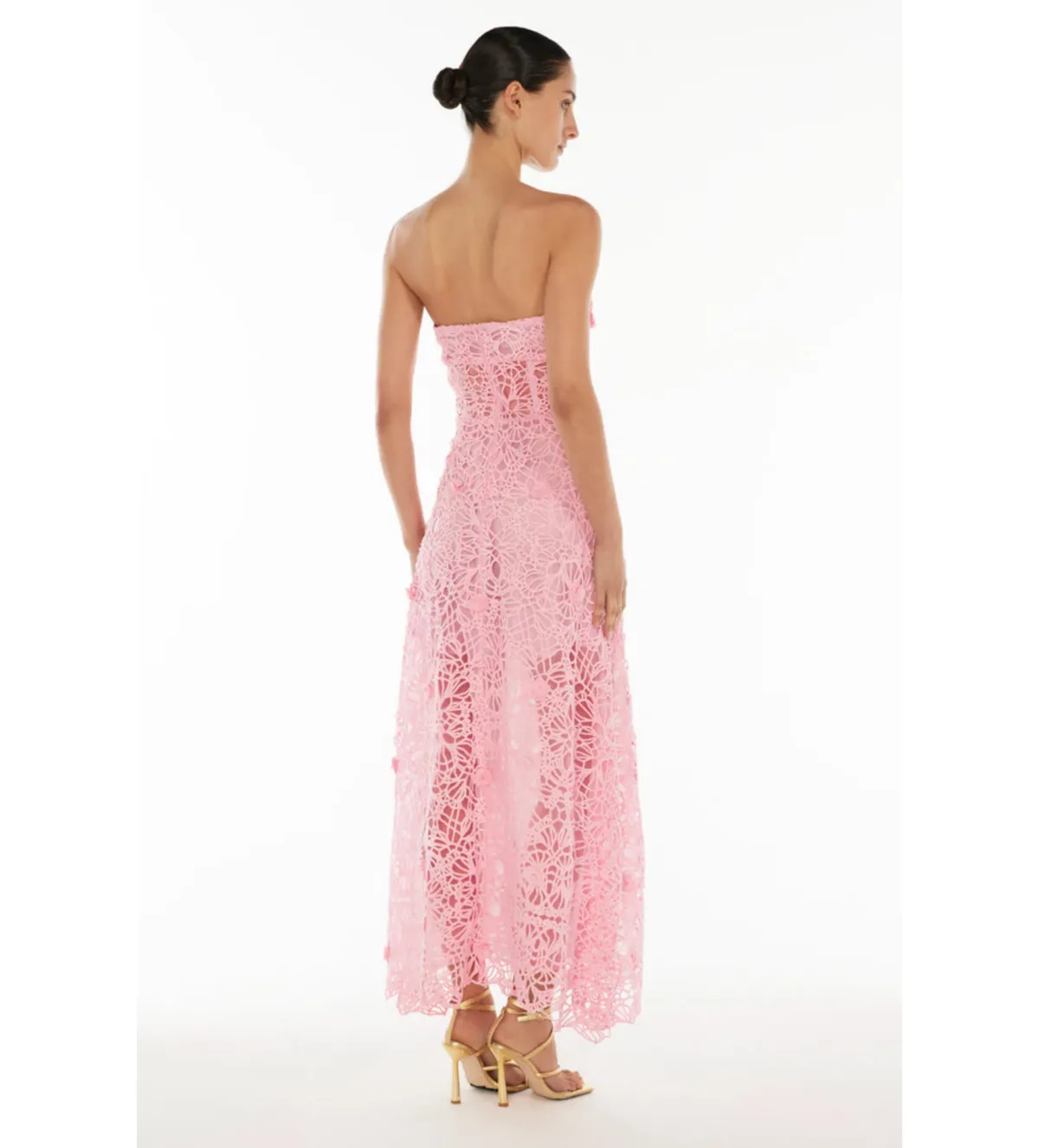Manning Cartell Tea Ceremony Maxi Dress Pink Size 6 - Image 2