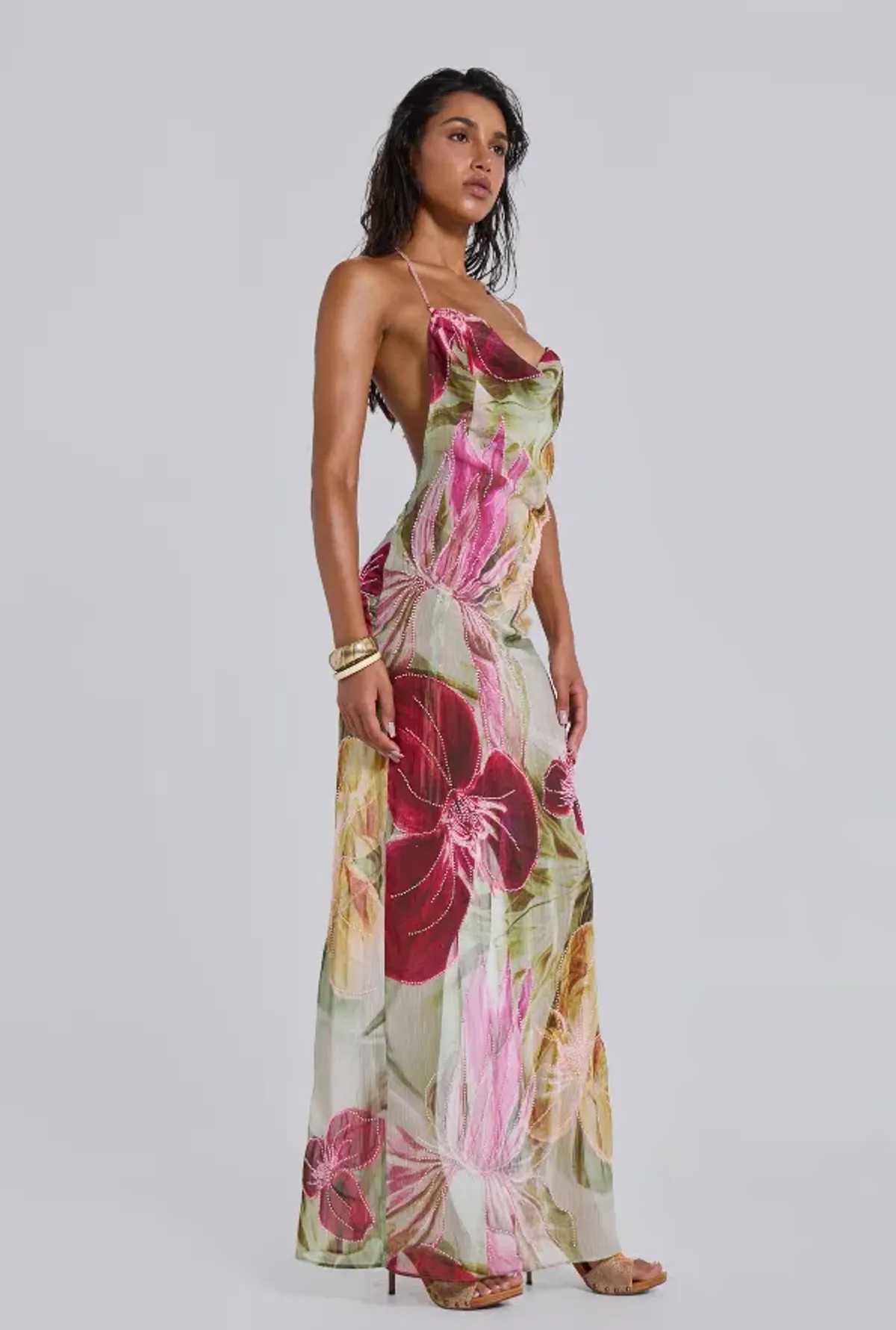 Jaded London Dahlia Maxi Dress Size AU 8 - Image 1