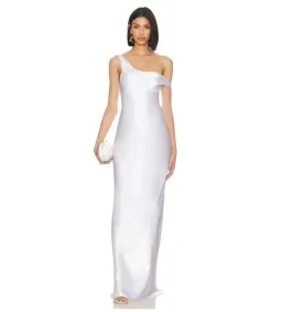 Natalie Rolt Monika Gown White Size 0/AU 6 for rent on The Volte - image 1
