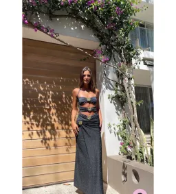 CIN CIN BLACK DIAMOND MAXI SET SIZE 8/S for rent on The Volte - image 2