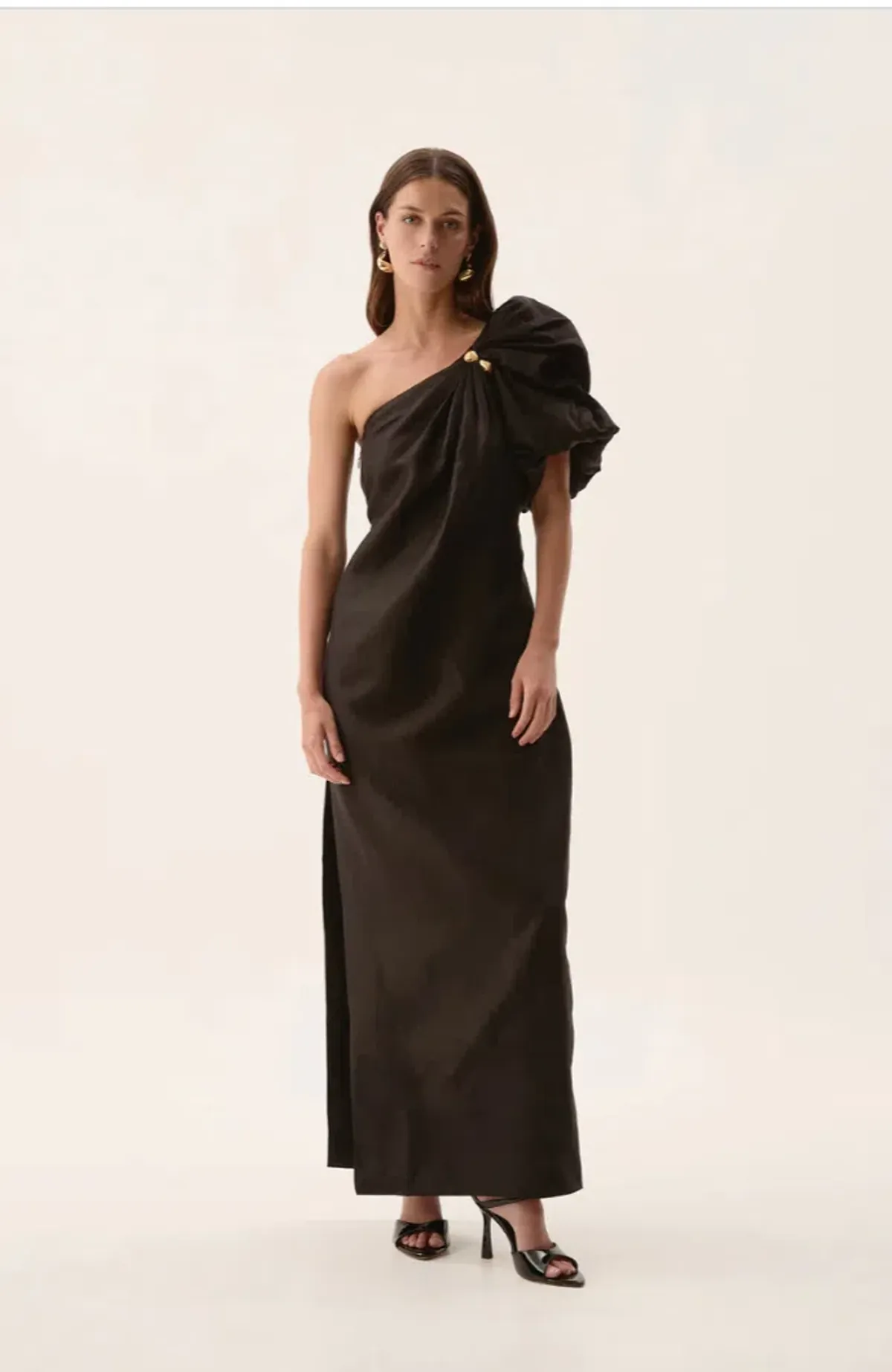 Aje Cira Maxi Dress Black Size 16 - Image 1
