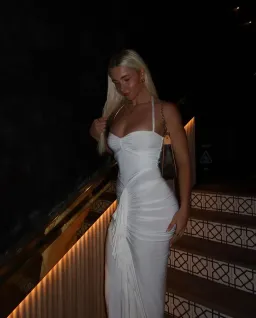 Natalie Rolt Shontae Maxi Gown White Size S / Size Au 8 for rent on The Volte - image 1