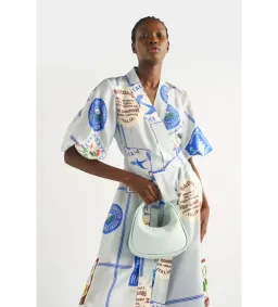 Oroton Picnic Midi Dress Print Size AU 14 for rent on The Volte - image 2