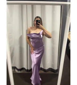 Natalie Rolt Purple Monika Gown Purple Size 1/AU 8 for rent on The Volte - image 2