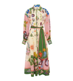 Alemais Seekers Shirtdress In Multi Size 10 for rent on The Volte - image 3