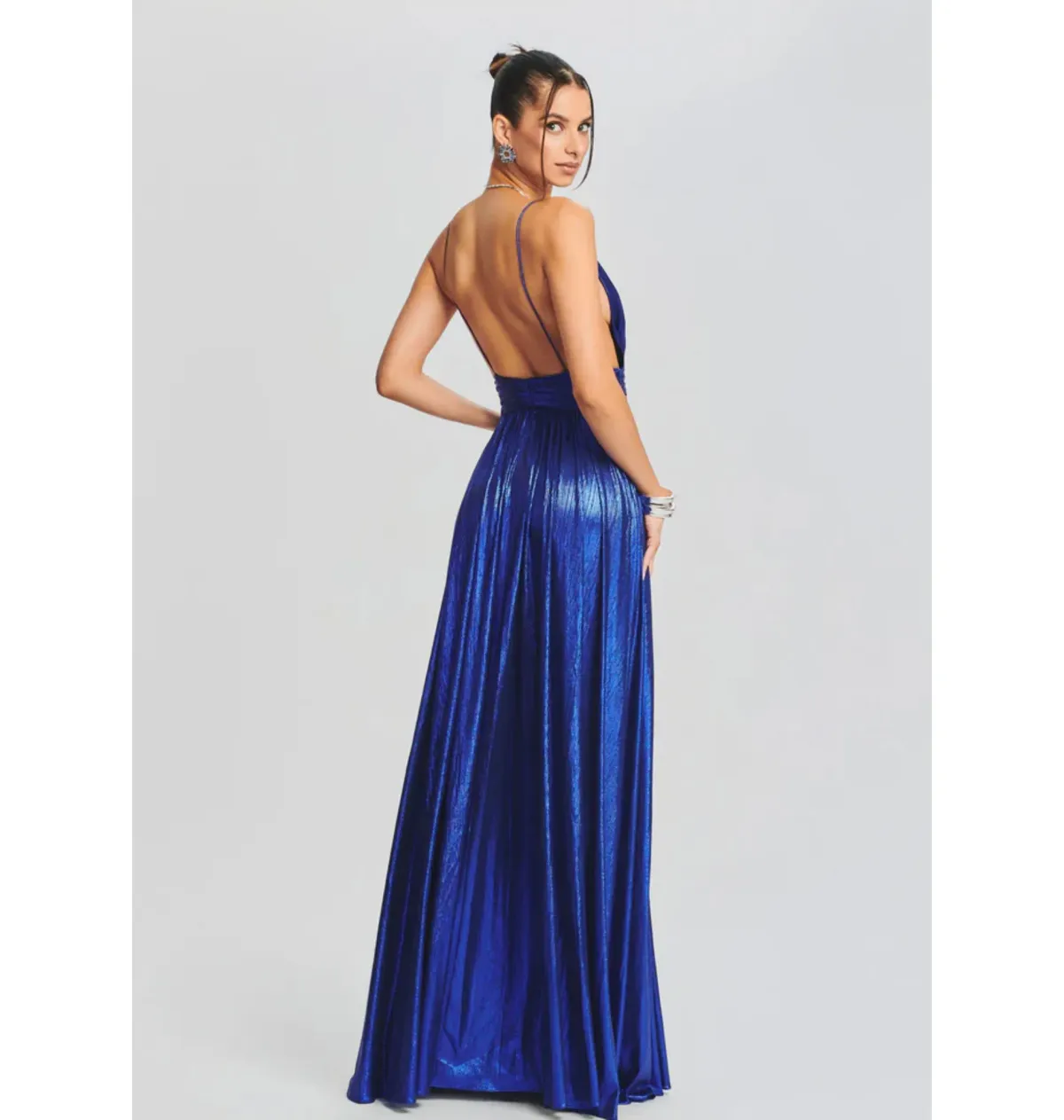 Retrofête Kelsey Dress Cobalt Size S / AU 8 - Image 4