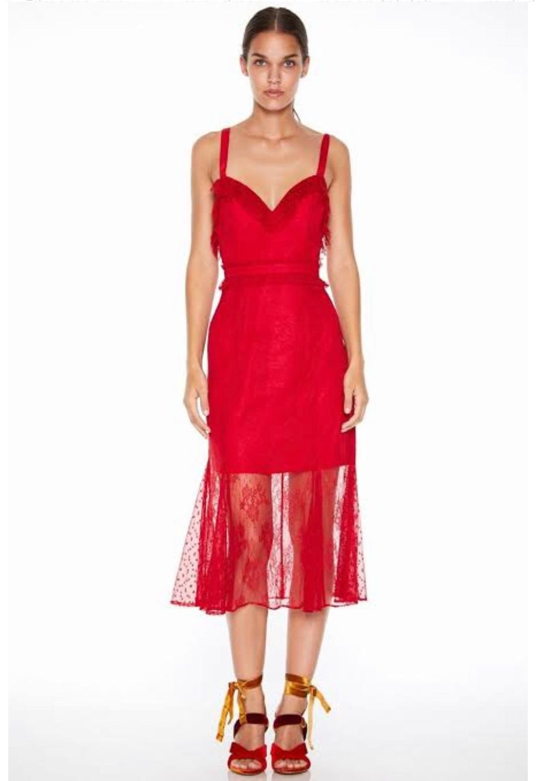 Talulah tango dreams midi dress size 8 for rent on The Volte - main image