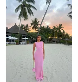 I Am Delilah Giselle Maxi Dress Raspberry Size S / AU 8 for rent on The Volte - image 1