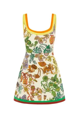 Alemias Fiesta Mini Dress Print Size 12 for rent on The Volte - image 5