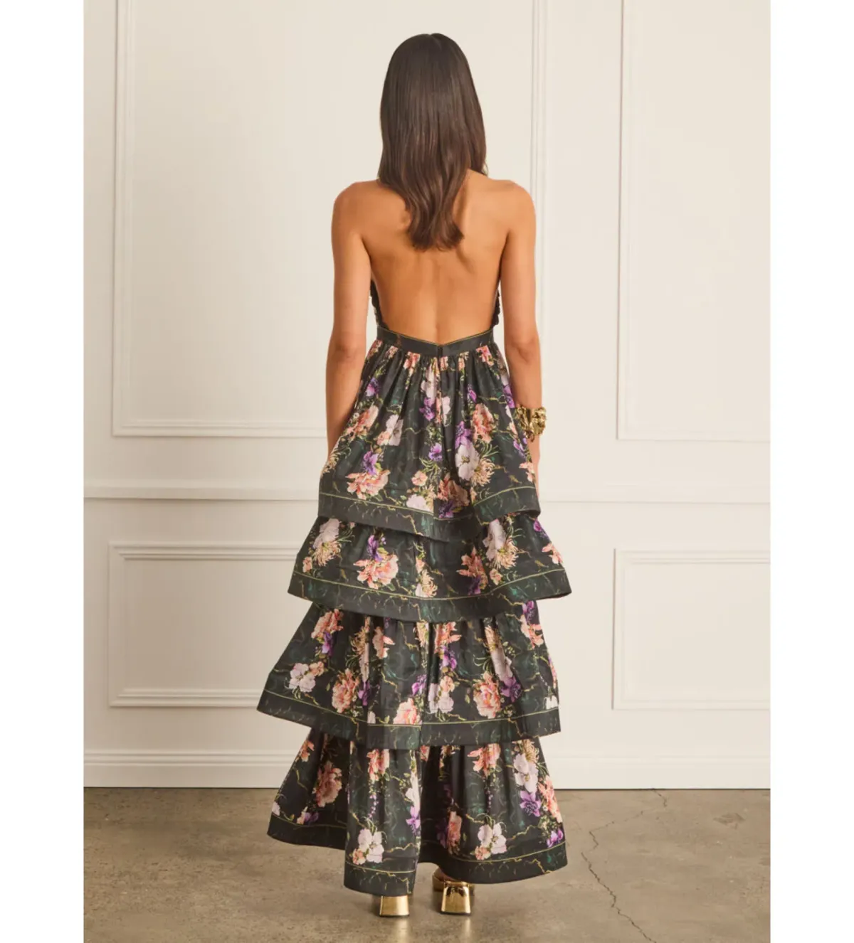 Aqua Blu Australia Tempest Constance Maxi Dress Floral Size 12 - Image 2