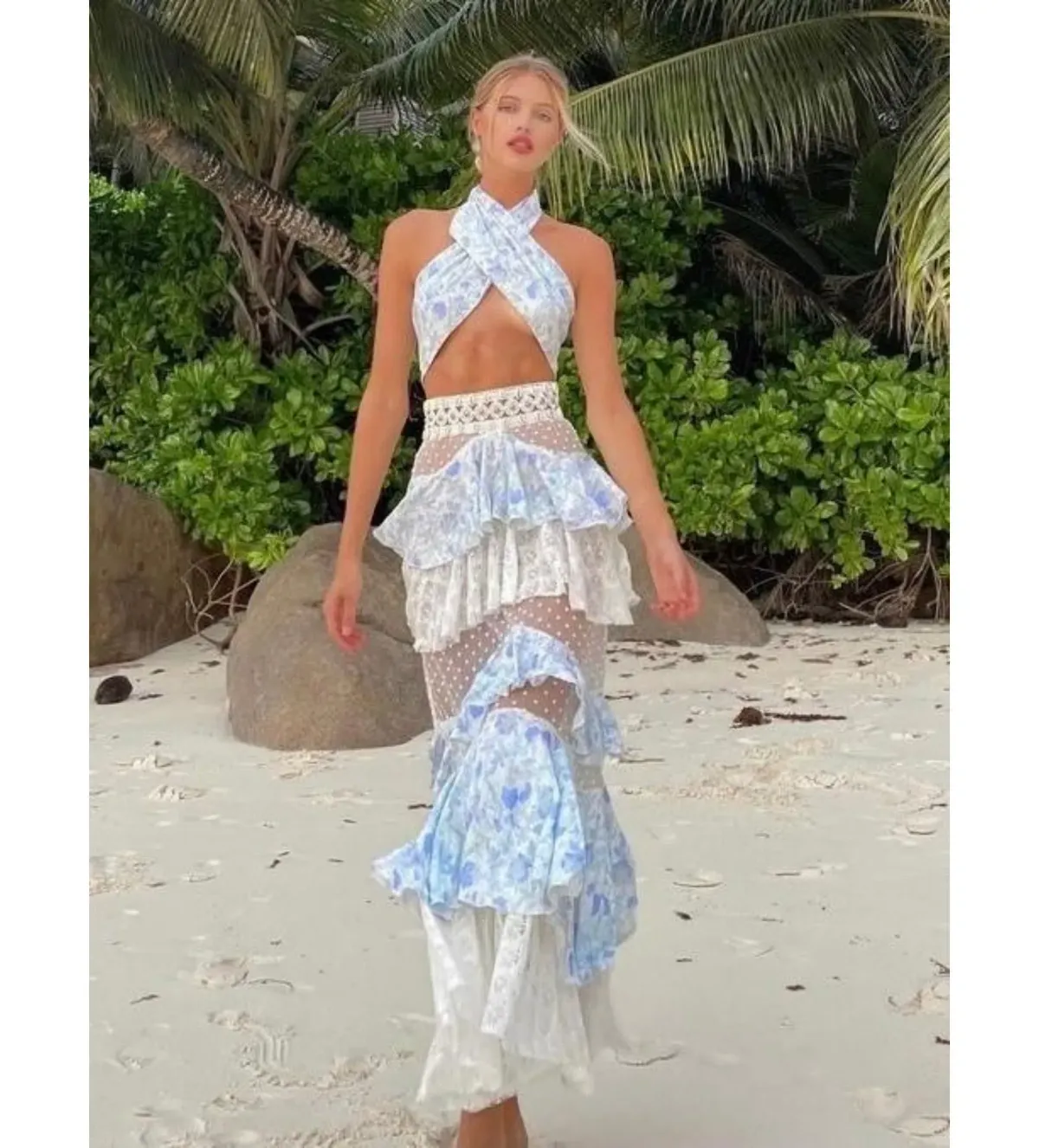 Ixiah the Label Outlaw Set Blue Size 12 - Image 2