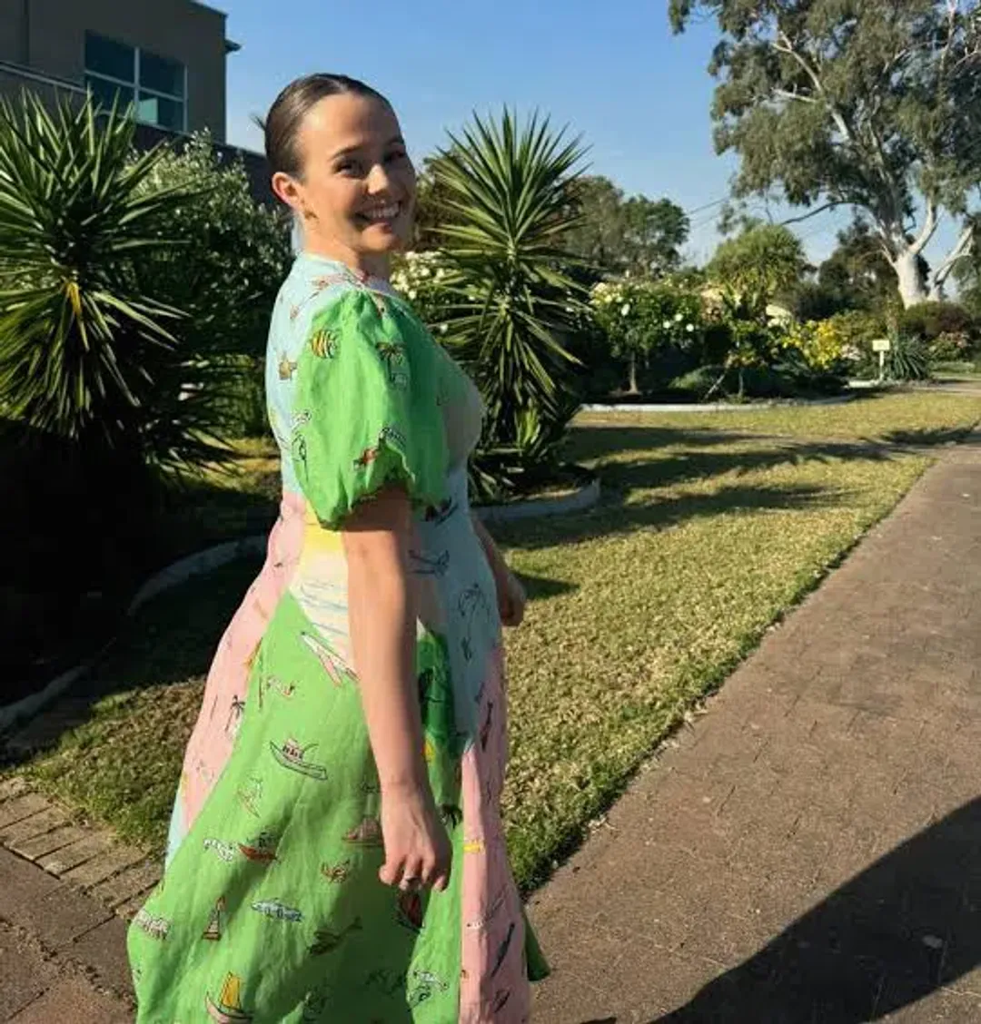 Alemais Jet Midi Dress size 8 for rent on The Volte - main image