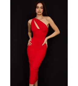 House of CB Valentina Dress Scarlett Size 6 for rent on The Volte - image 3