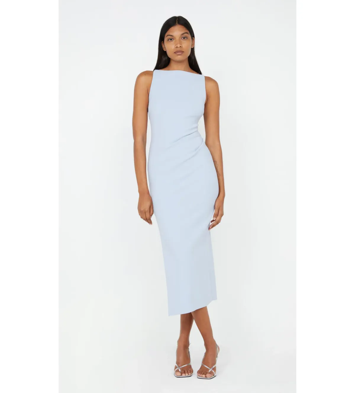 Bec & Bridge Be Mine Dress Dusty Blue Size 10 - Image 1