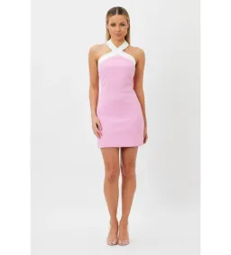 Bianca & Bridgett Dasha Mini Dress Light Pink Size 6 for rent on The Volte - image 1